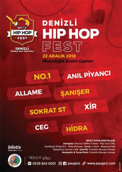 DENİZLİ’DE HİP-HOP RÜZGARI !