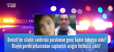 Denizli'de meydana gelen silahla yaralama olayı aydınlandı! OLayın perde arkasından saplantılı aşık ve tetikçisi çıktı!