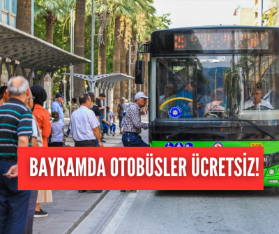 Denizli'de otobüsler bayramın ilk iki gün ücretsiz! 