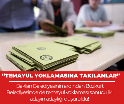 Denizli'de seçime sayılı günler kala adaylar düşürülüyor, peki bu nasıl oluyor, temayül yoklaması nedir?