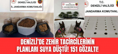 Denizli'de tacirci ve kaçakçılara rahat uyku yok! 