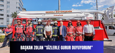 Denizli’nin gururu: Büyükşehir İtfaiye