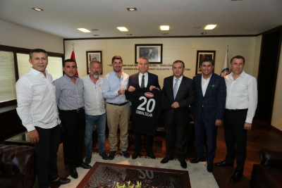 Denizlispor yönetiminden Başkan Zolan’a ziyaret
