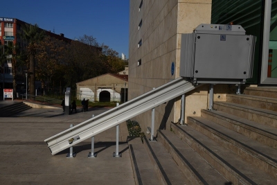Engelli Vatandaşlarımız İçin Valilik Binasında Düzenlemeler Yapıldı