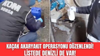 Eş zamanlı dev akaryakıt operasyonu! Listede Denizli'de var! 