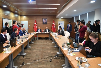 GEKA YÖNETİM KURULU TOPLANTISI VALİLİĞİMİZDE GERÇEKLEŞTİ