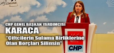 GÜLİZAR BİÇER KARACA’DAN ÇAĞRI;   