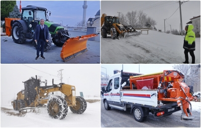 HONAZ BELEDİYESİ KARA KIŞA HAZIR!