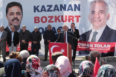 İnceler ve Çardak'ta Başkan Zolan coşkusu