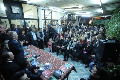 İncilipınar ve Hacıkaplanlar'da Cumhur İttifakı'na yoğun ilgi