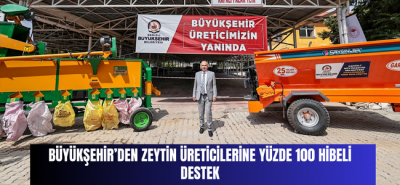 Kale’ye 3 adet zeytin eleme makinesi