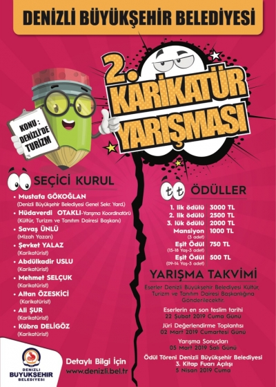 Karikatür Yarışması başvurularında son 1 hafta
