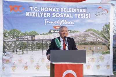 KIZILYER SOSYAL TESİSİ’NİN TEMELİ ATILDI