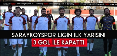 LİGİN İLK YARISINI KEYİFLİ KAPATTIK 
