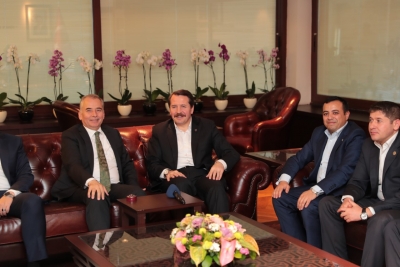 Memur-Sen’den Başkan Osman Zolan'a ziyaret