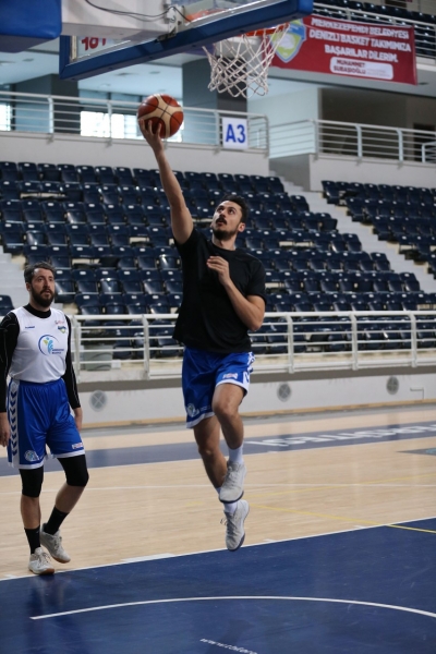 MERKEZEFENDİ BELEDİYESİ DENİZLİ BASKET TAKTİK ÇALIŞTI