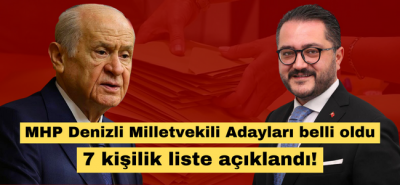 MHP Denizli Milletvekili Adayları belli oldu, 7 kişilik liste açıklandı!