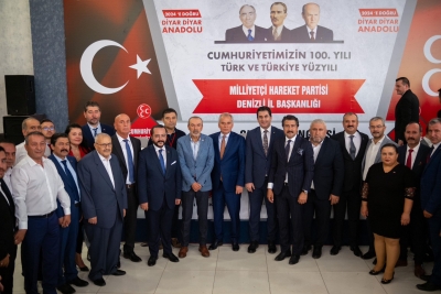 MHP İl Başkanı Yılmaz; “Yerel seçimlerde Denizli’ye MHP ve Cumhur İttifakı damgası vuracağız”