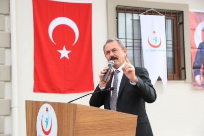 Milletvekili Şahin Tin, 112 istasyonu açılışında Serinhisarlı hemşehrilerine seslendi:     SERİNHİSAR İSTEDİ BİZ YAPTIK!