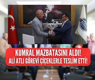MURAT KUMRAL MAZBATASINI ALDI, GÖREVE BAŞLADI! 