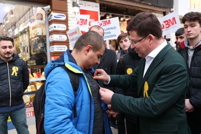 OBM FARKINDALIK YÜRÜYÜŞÜ GERÇEKLEŞTİRDİ