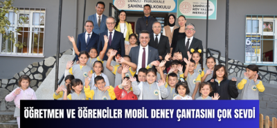 Öğretmen ve Öğrenciler Mobil Deney Çantasını Çok Sevdi