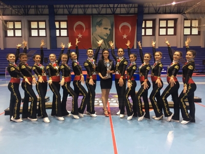 PAÜ Cimnastik Takımı Türkiye Şampiyonu Oldu