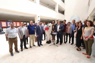 PAÜ Eğitim Fakültesi’nden Karma Heykel Sergisi