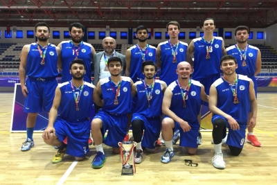 PAÜ Erkek Basketbol Takımı 3. lükle Döndü