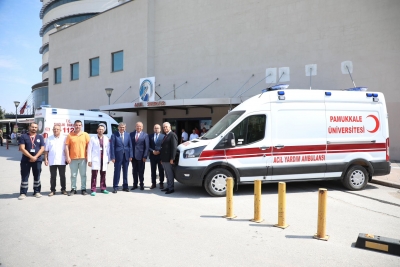 PAÜ Hastanelerine Ambulans Bağışı İçin Protokol İmzalandı