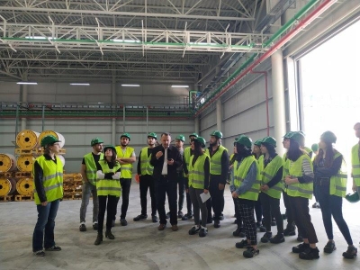 PAÜ Mimarlık ve Tasarım Fakültesi Öğrencileri Er-Bakır A.Ş.’yi  Ziyaret Etti