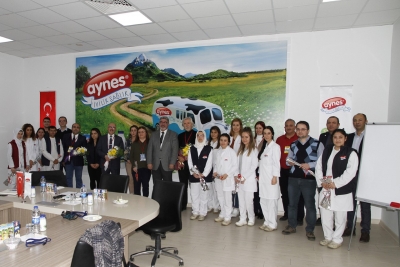 PAÜ ve Pamukkale Teknokent’ten KÜSİ Kapsamında Aynes’e Ziyaret