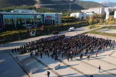 PAÜ’de 10 Kasım Atatürk’ü Anma Töreni Düzenlendi