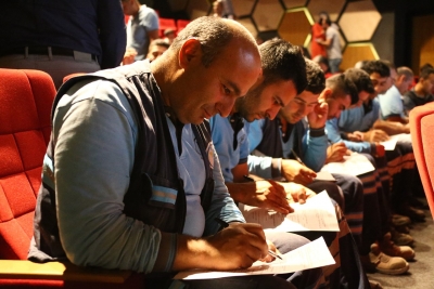 PERSONELE İŞ SAĞLIĞI VE GÜVENLİĞİ EĞİTİMİ VERİLDİ