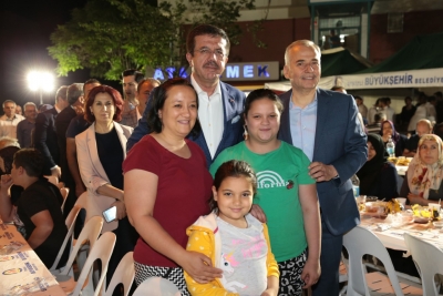 Sahur sofrası Meska'da kuruldu