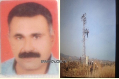 Sarayköy de  Elektrik direğinde feci ölüm!