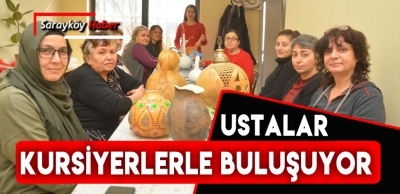 Sarayköy Halk Eğitim Merkezi kursiyerlerini düşünüyor