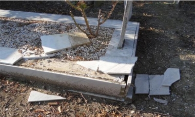 SARAYKÖY İLÇE MEZARLIĞINDA ŞOK