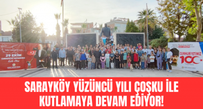 Sarayköy’de 100. yıl spor etkinlikleri yapıldı!
