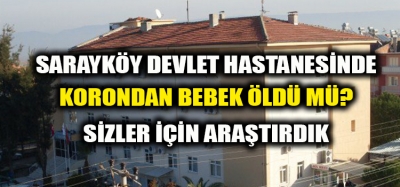 SARAYKÖY'DE BU İDDİAYI ARAŞTIRDIK 