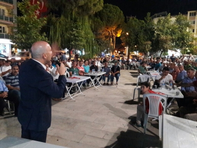 SARAYKÖY’DE DEMOKRASİ NÖBETİ DEVAM EDİYOR