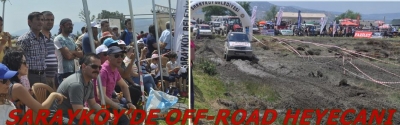 SARAYKÖY’DE OFF-ROAD HEYECANI