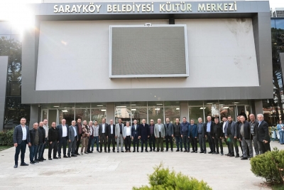 Sarayköy'de Yerel Yönetim ve Muhtarlar El Ele: Başkan Zolan ve Başkan Özbaş'tan Ortak Hizmet Vurgusu