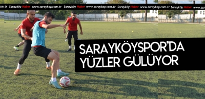 SARAYKÖYSPOR MAÇA MERMİ GİBİ HAZIRLANIYOR 