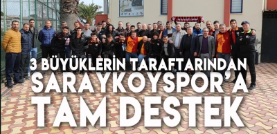 SARAYKÖYSPOR'A TAM DESTEK