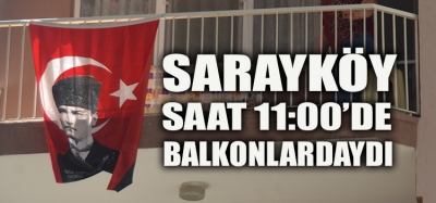 Sarayköy’ün 32 mahallesinde Atatürk'ün Gençliğe Hitabesi okundu