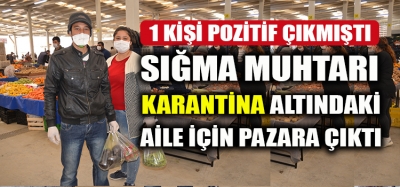 SIĞMA MUHTARI MAHALLEDEKİ SON DURUMU ANLATTI 