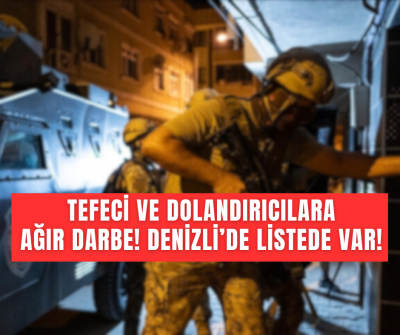 Tefeci ve dolandırıcılara dev operasyon! Denizli'de liste de var! 
