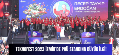 TEKNOFEST 2023 İzmir’de PAÜ Standına Büyük İlgi