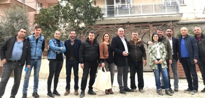 Turan Mahallesi Muhtar Adayı, mahalle sakinleri ile buluştu